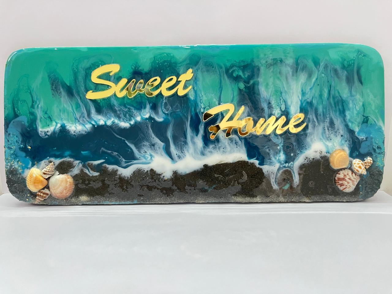 Kids Room Resin Name Plate