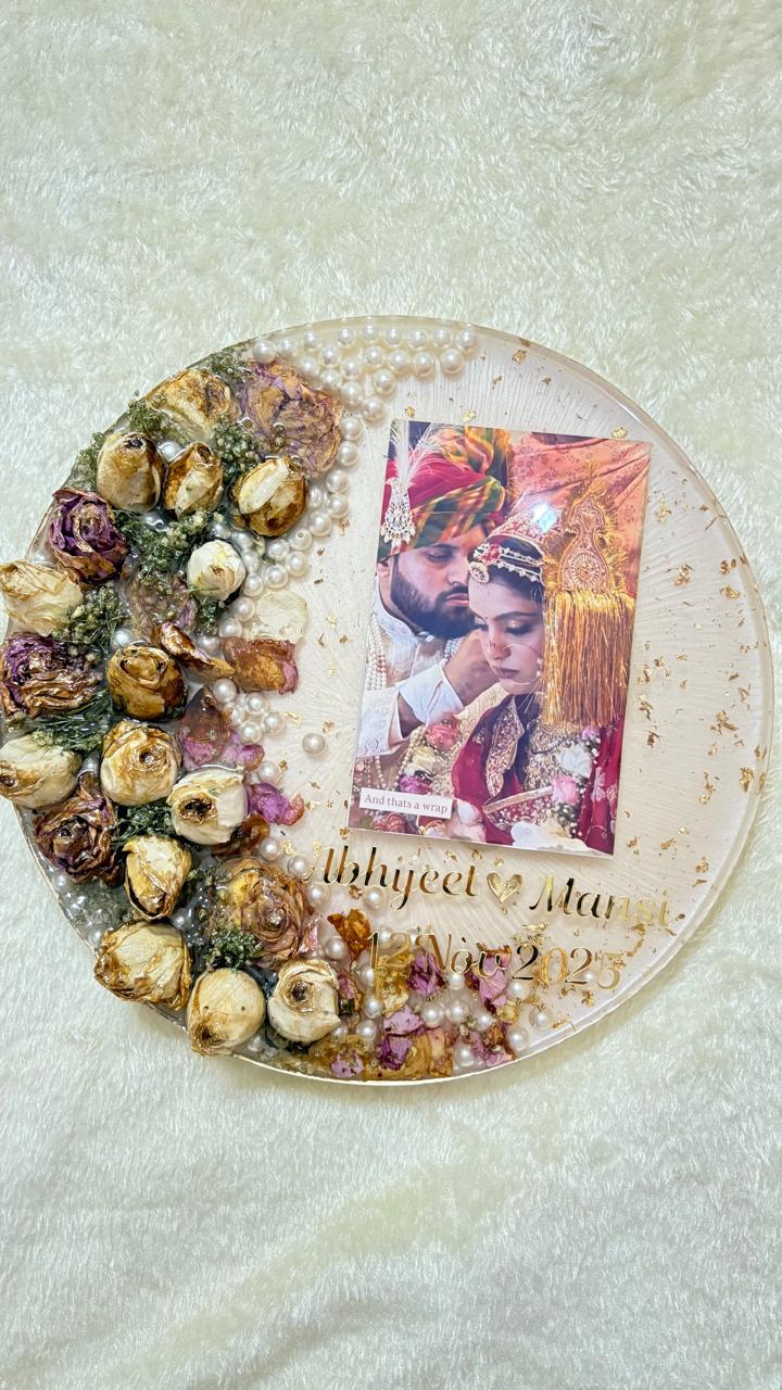 Personalized Name Resin Frame