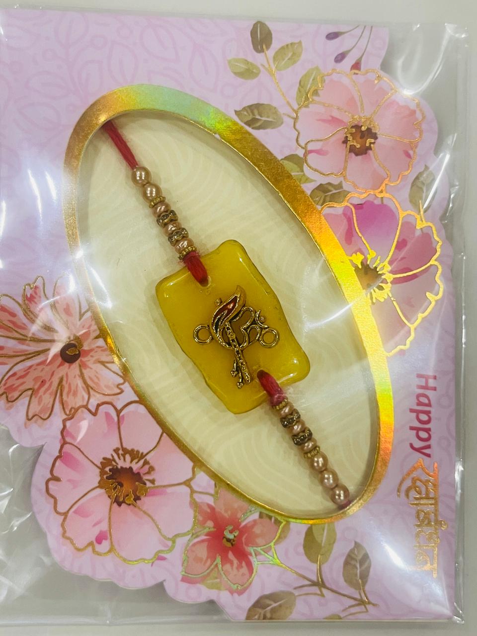 Crystal Resin Rakhi
